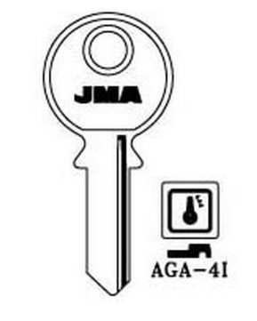 JMA AGA-4I Key Blank

to suit Aga, Dad & Joma locks

Steel Key 