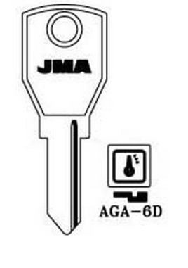 JMA AGA-6D Key Blank

to suit Aga, Dad & Joma locks

Steel Key 