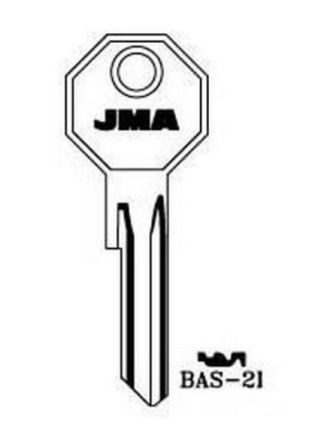 JMA BAS-2I Cylinder Key Blank for Basco

Manufacturers: Basco, Yale
Applications: Vehicles

Steel Key 