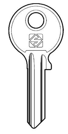 Silca CE4R Key blank
