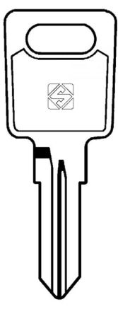 Silca HW4R Cylinder Key Blank

To suit Huwil Locks.

Steel Key