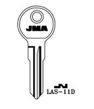 JMA LAS LAS11-D 4 pin Cylinder Key Blank

to suit Las, Hafele, Kiferm, Renz & Ronis locks