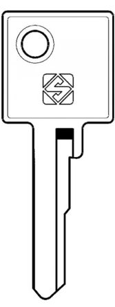 Replacement Meroni  Keys
For codes 301 - 400 
Italian make Castelli with elephant logo on key