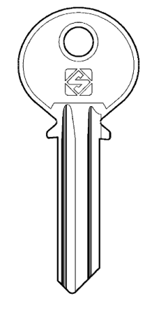 Silca YA5R Key blank